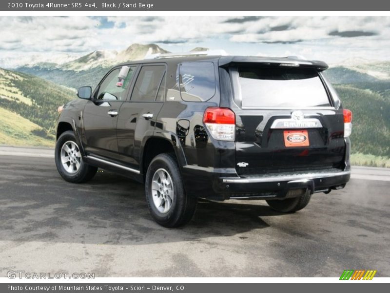 Black / Sand Beige 2010 Toyota 4Runner SR5 4x4