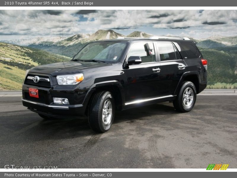Black / Sand Beige 2010 Toyota 4Runner SR5 4x4