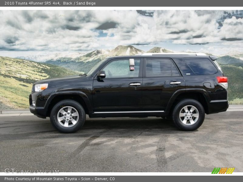 Black / Sand Beige 2010 Toyota 4Runner SR5 4x4