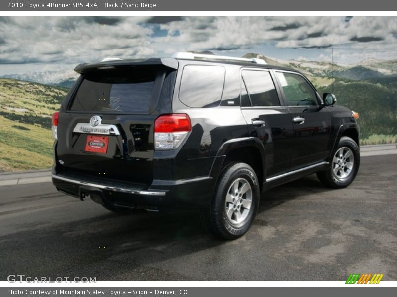 Black / Sand Beige 2010 Toyota 4Runner SR5 4x4
