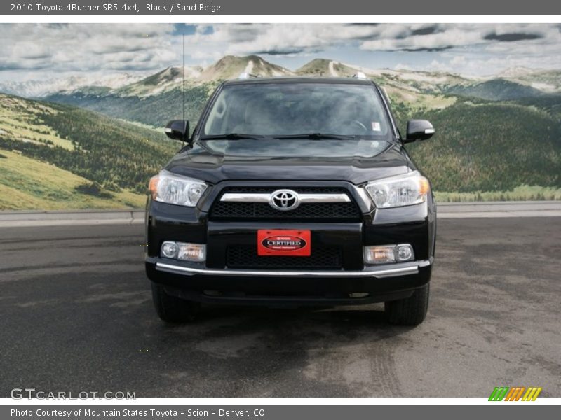 Black / Sand Beige 2010 Toyota 4Runner SR5 4x4