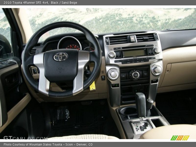 Black / Sand Beige 2010 Toyota 4Runner SR5 4x4