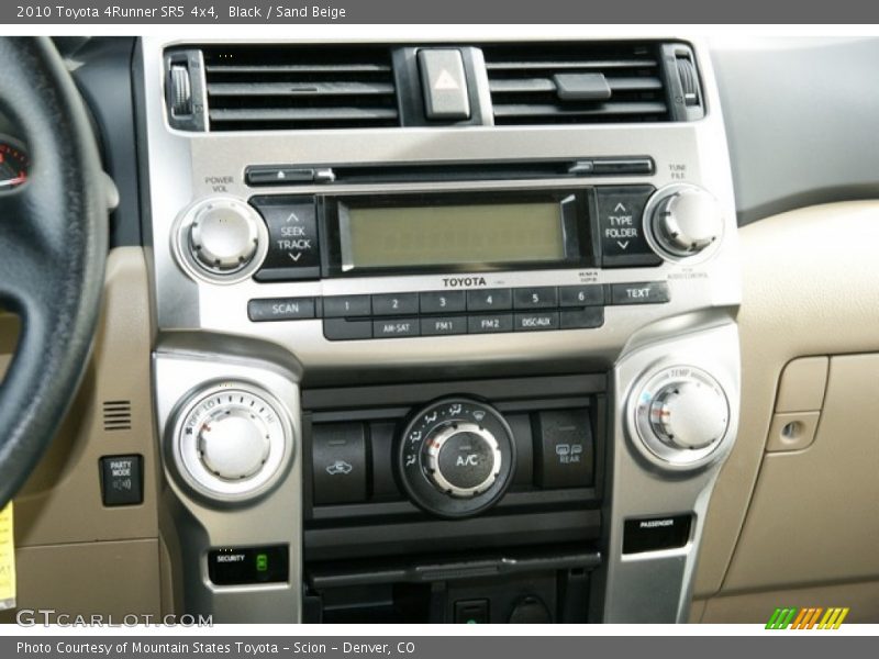 Black / Sand Beige 2010 Toyota 4Runner SR5 4x4