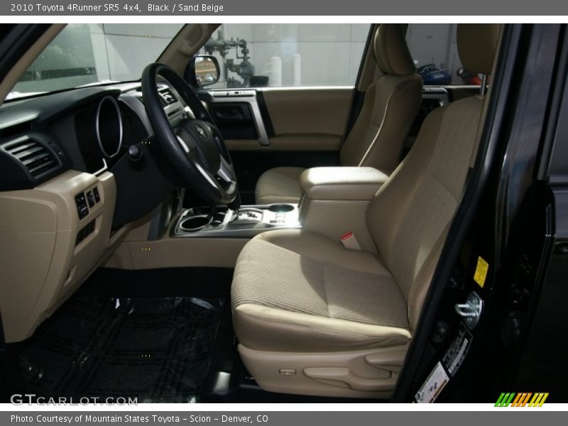 Black / Sand Beige 2010 Toyota 4Runner SR5 4x4