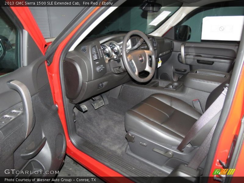 Fire Red / Ebony 2013 GMC Sierra 1500 SLE Extended Cab
