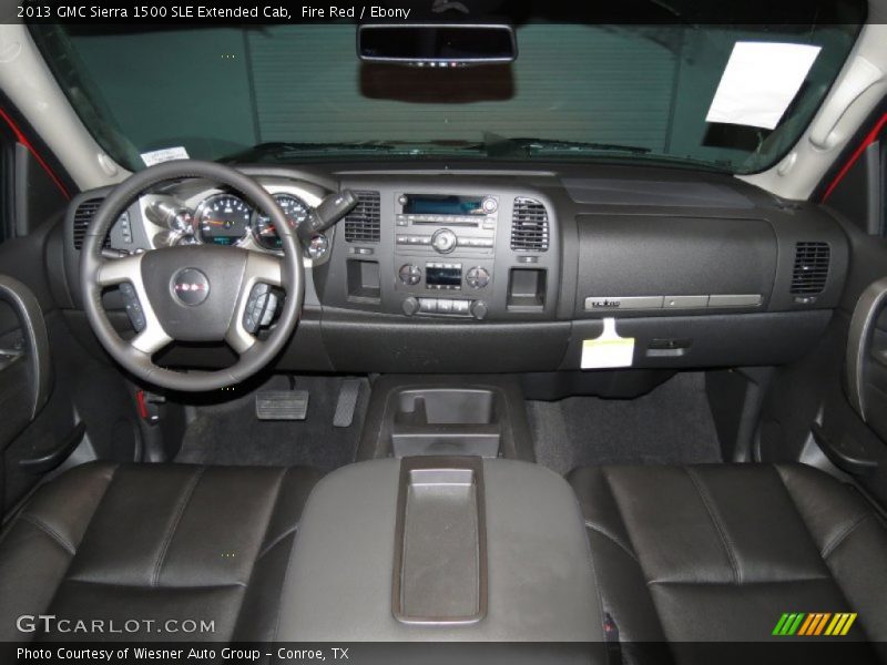 Fire Red / Ebony 2013 GMC Sierra 1500 SLE Extended Cab