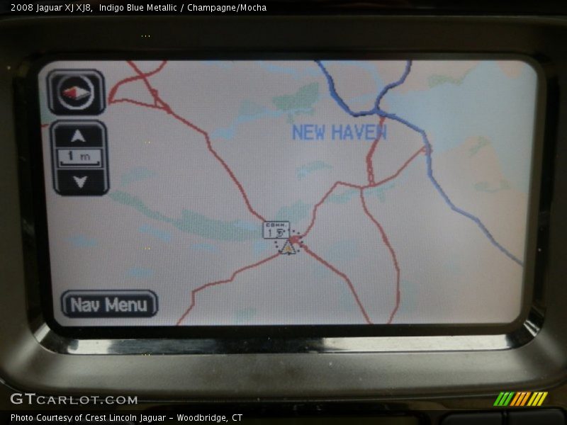 Navigation of 2008 XJ XJ8