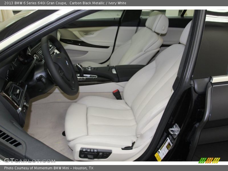  2013 6 Series 640i Gran Coupe Ivory White Interior
