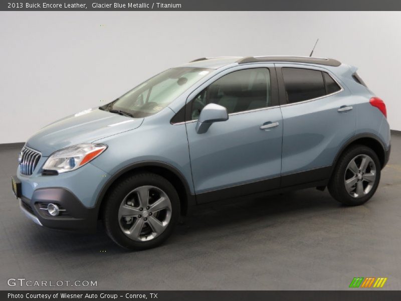  2013 Encore Leather Glacier Blue Metallic