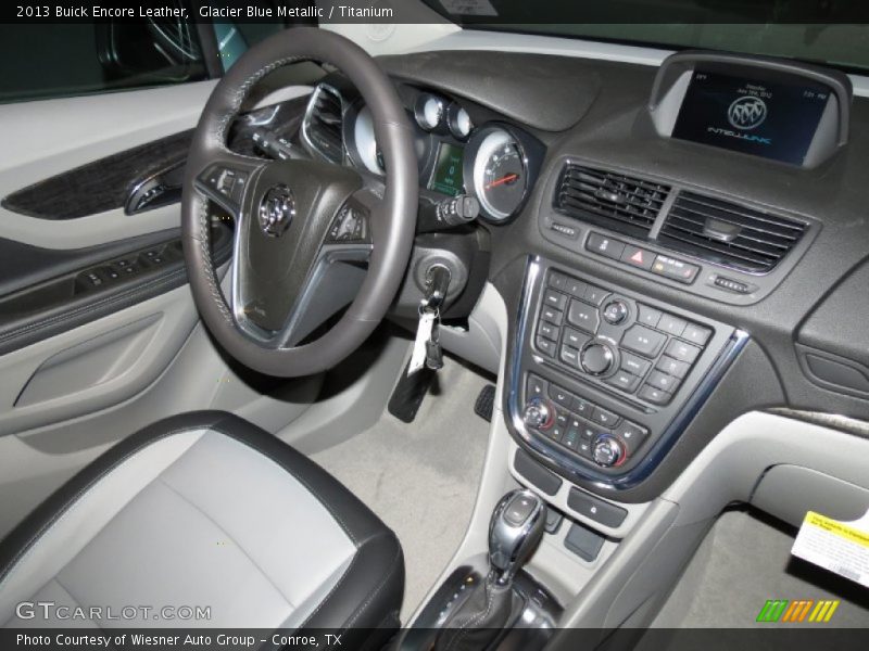 Dashboard of 2013 Encore Leather