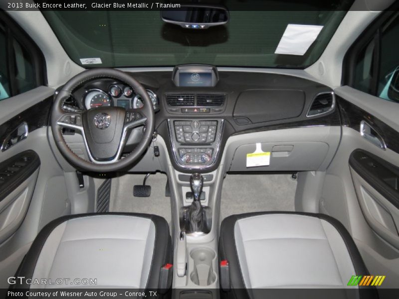 Dashboard of 2013 Encore Leather