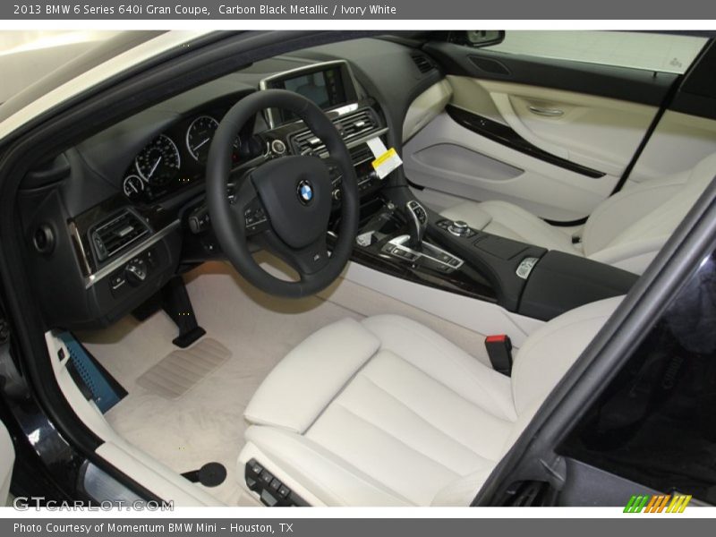 Ivory White Interior - 2013 6 Series 640i Gran Coupe 
