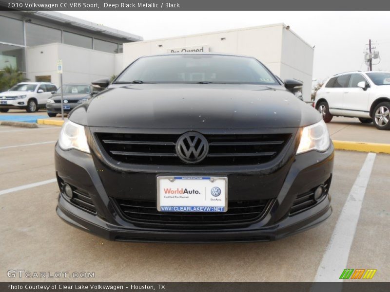 Deep Black Metallic / Black 2010 Volkswagen CC VR6 Sport