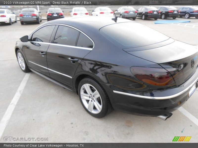 Deep Black Metallic / Black 2010 Volkswagen CC VR6 Sport