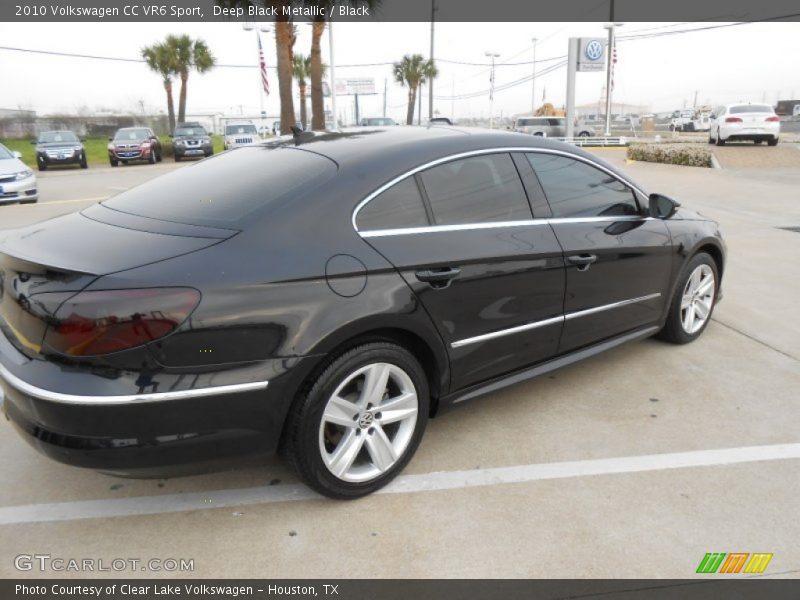Deep Black Metallic / Black 2010 Volkswagen CC VR6 Sport