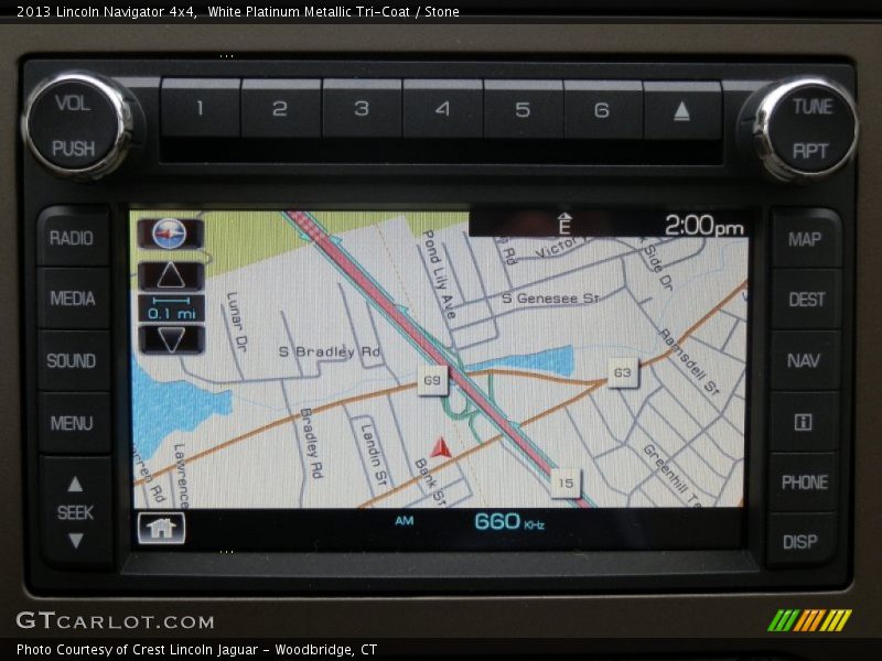 Navigation of 2013 Navigator 4x4