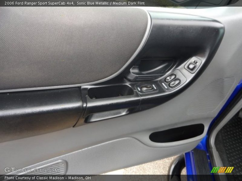 Sonic Blue Metallic / Medium Dark Flint 2006 Ford Ranger Sport SuperCab 4x4