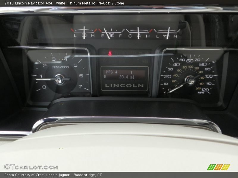  2013 Navigator 4x4 4x4 Gauges