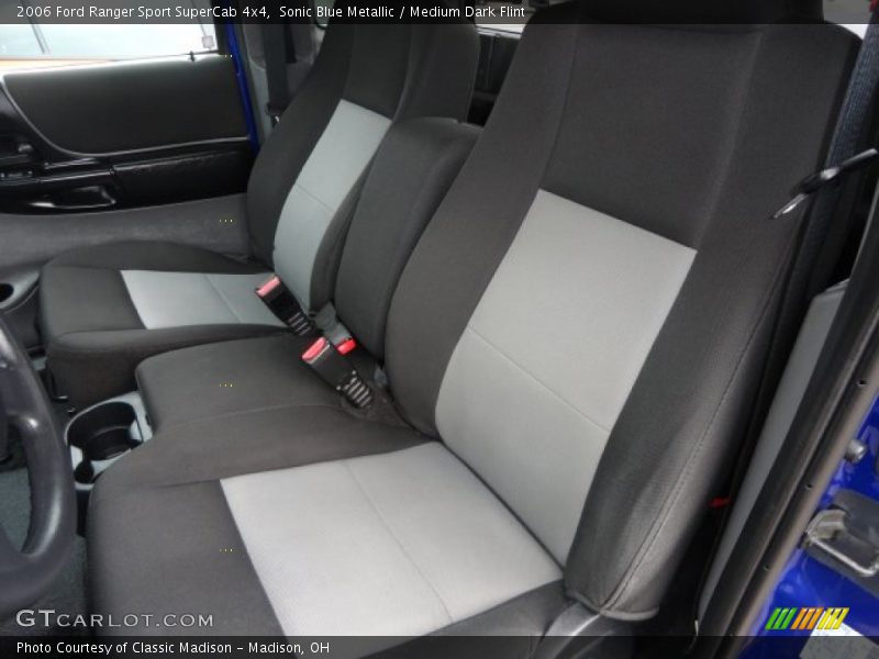 Sonic Blue Metallic / Medium Dark Flint 2006 Ford Ranger Sport SuperCab 4x4
