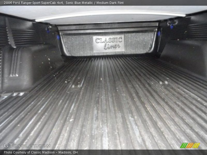 Sonic Blue Metallic / Medium Dark Flint 2006 Ford Ranger Sport SuperCab 4x4