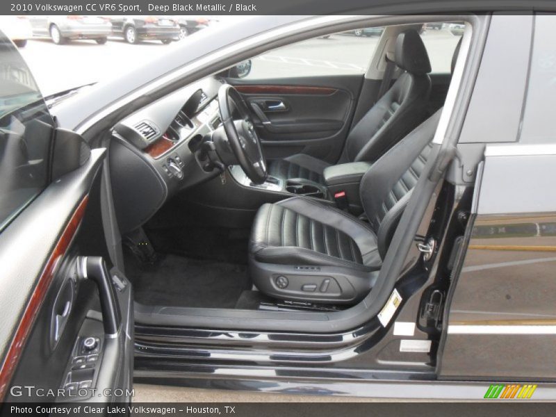  2010 CC VR6 Sport Black Interior