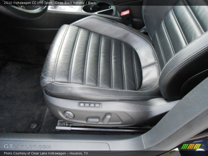 Front Seat of 2010 CC VR6 Sport