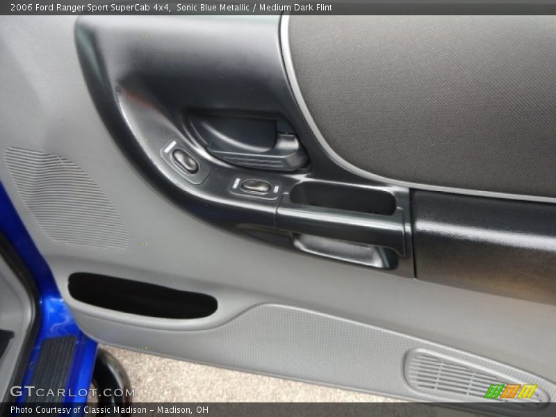 Sonic Blue Metallic / Medium Dark Flint 2006 Ford Ranger Sport SuperCab 4x4