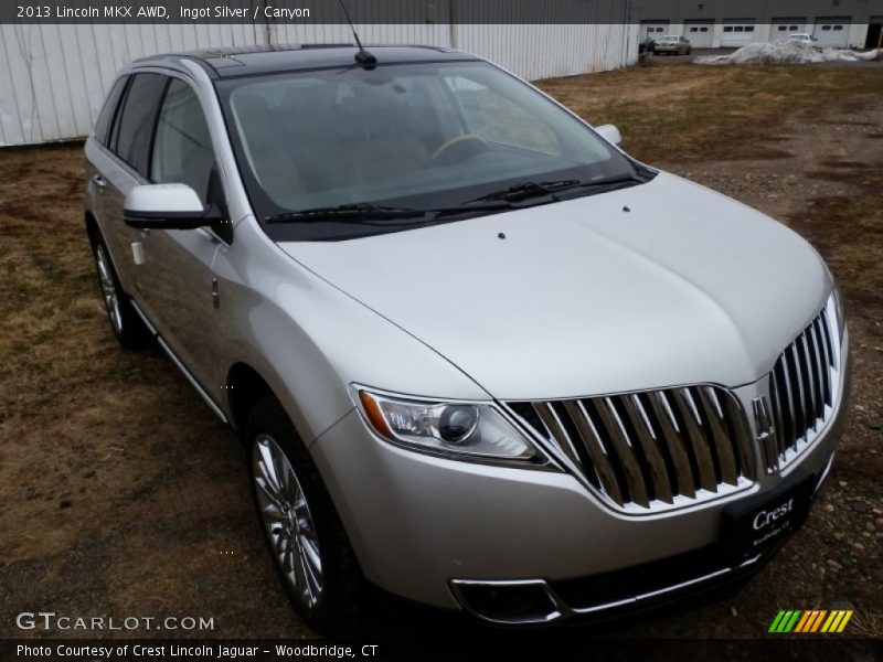 Ingot Silver / Canyon 2013 Lincoln MKX AWD