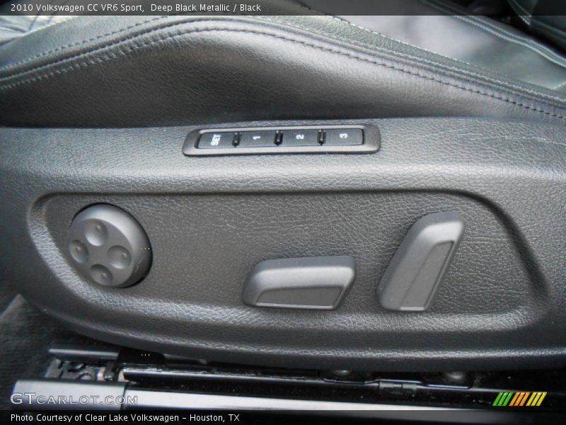 Front Seat of 2010 CC VR6 Sport