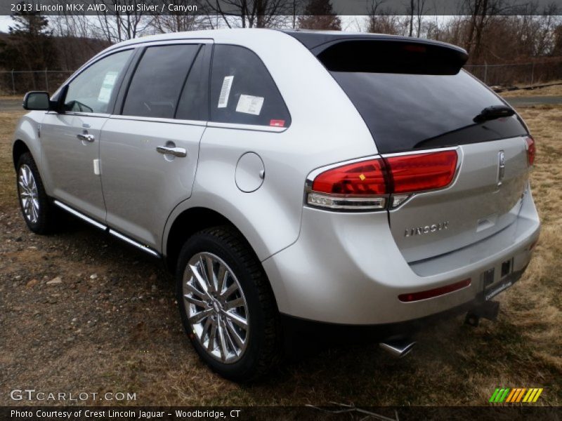 Ingot Silver / Canyon 2013 Lincoln MKX AWD