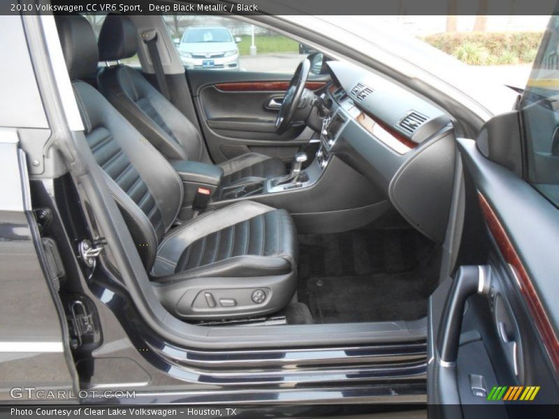 Front Seat of 2010 CC VR6 Sport