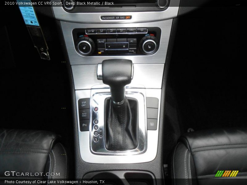  2010 CC VR6 Sport 6 Speed Tiptronic Automatic Shifter