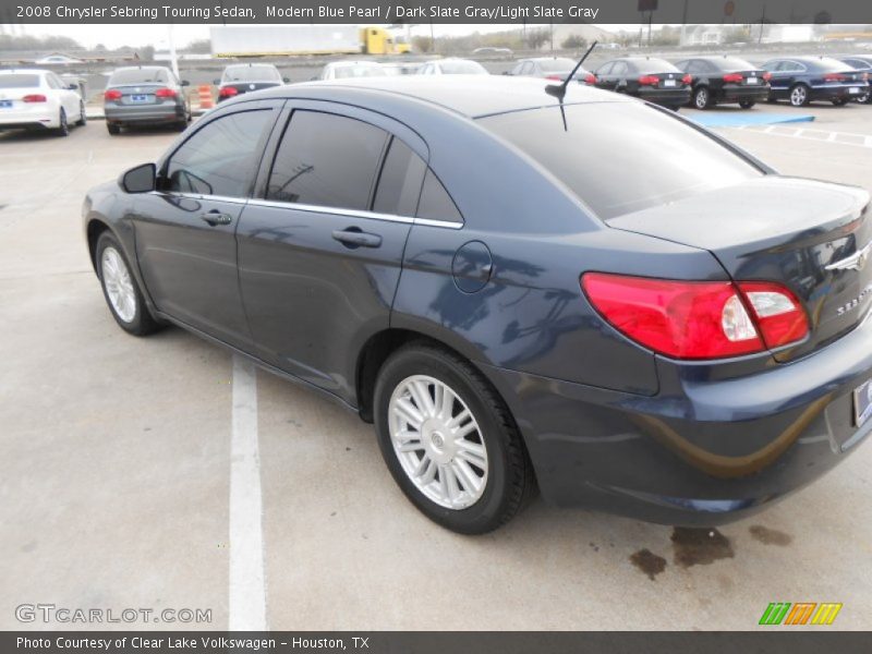 Modern Blue Pearl / Dark Slate Gray/Light Slate Gray 2008 Chrysler Sebring Touring Sedan