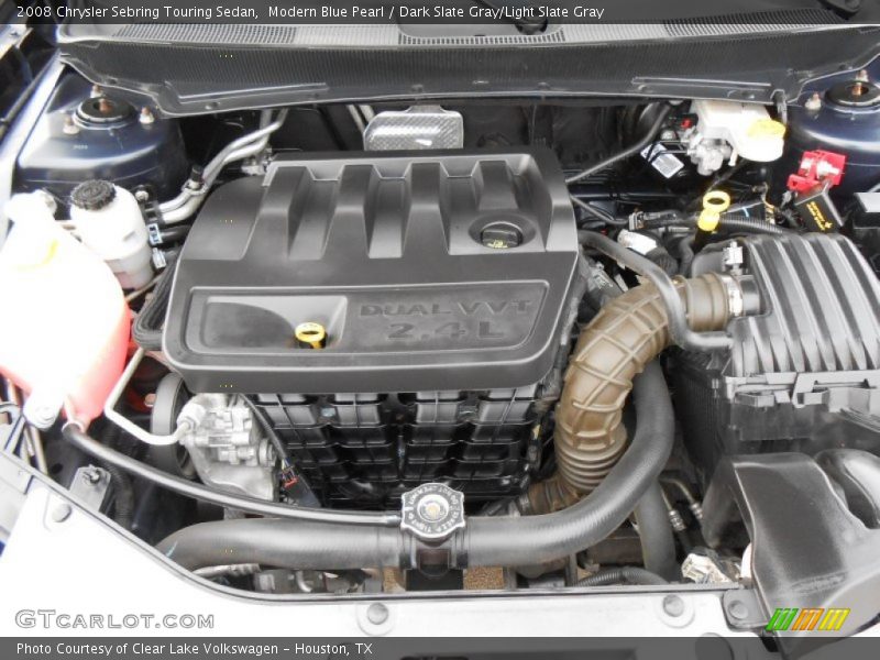 Modern Blue Pearl / Dark Slate Gray/Light Slate Gray 2008 Chrysler Sebring Touring Sedan