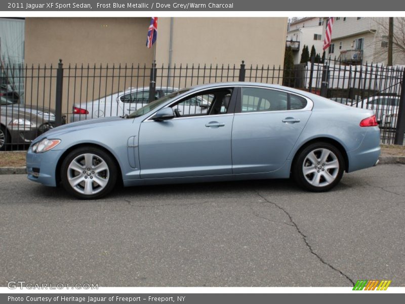  2011 XF Sport Sedan Frost Blue Metallic