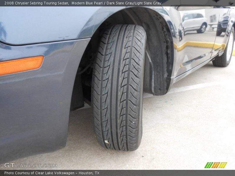 Modern Blue Pearl / Dark Slate Gray/Light Slate Gray 2008 Chrysler Sebring Touring Sedan