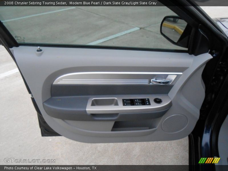 Modern Blue Pearl / Dark Slate Gray/Light Slate Gray 2008 Chrysler Sebring Touring Sedan