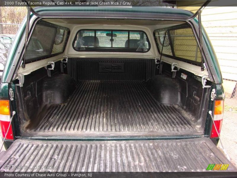 Imperial Jade Green Mica / Gray 2000 Toyota Tacoma Regular Cab 4x4