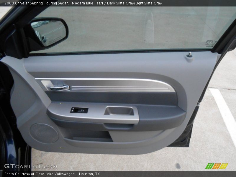 Modern Blue Pearl / Dark Slate Gray/Light Slate Gray 2008 Chrysler Sebring Touring Sedan