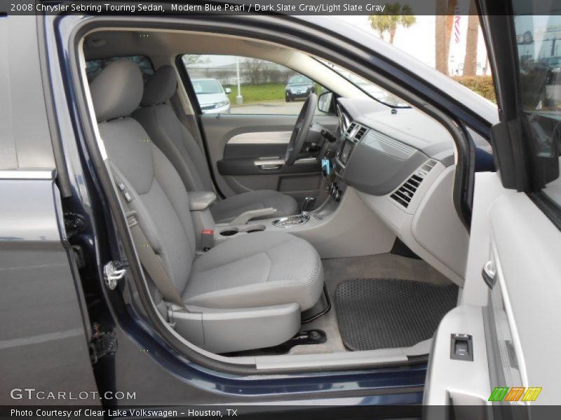 Modern Blue Pearl / Dark Slate Gray/Light Slate Gray 2008 Chrysler Sebring Touring Sedan