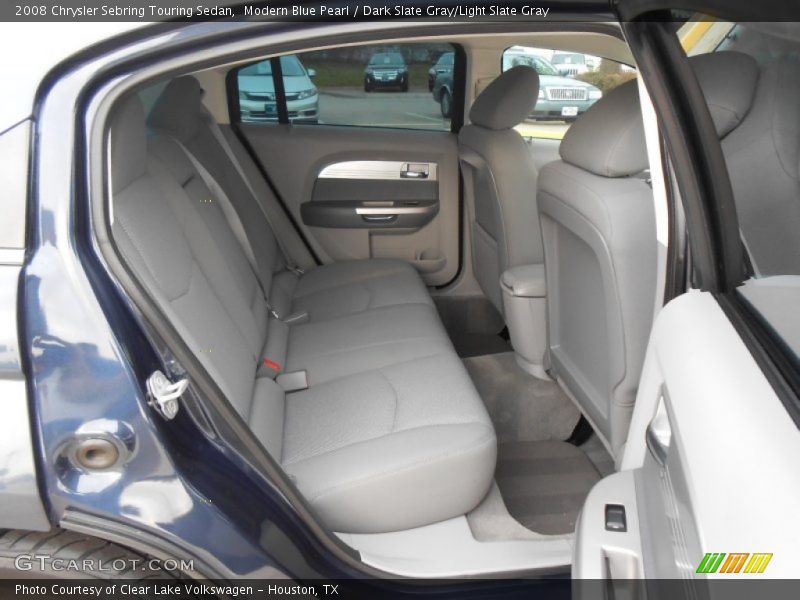 Modern Blue Pearl / Dark Slate Gray/Light Slate Gray 2008 Chrysler Sebring Touring Sedan