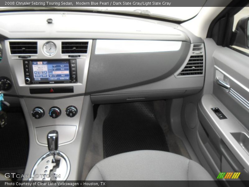 Modern Blue Pearl / Dark Slate Gray/Light Slate Gray 2008 Chrysler Sebring Touring Sedan