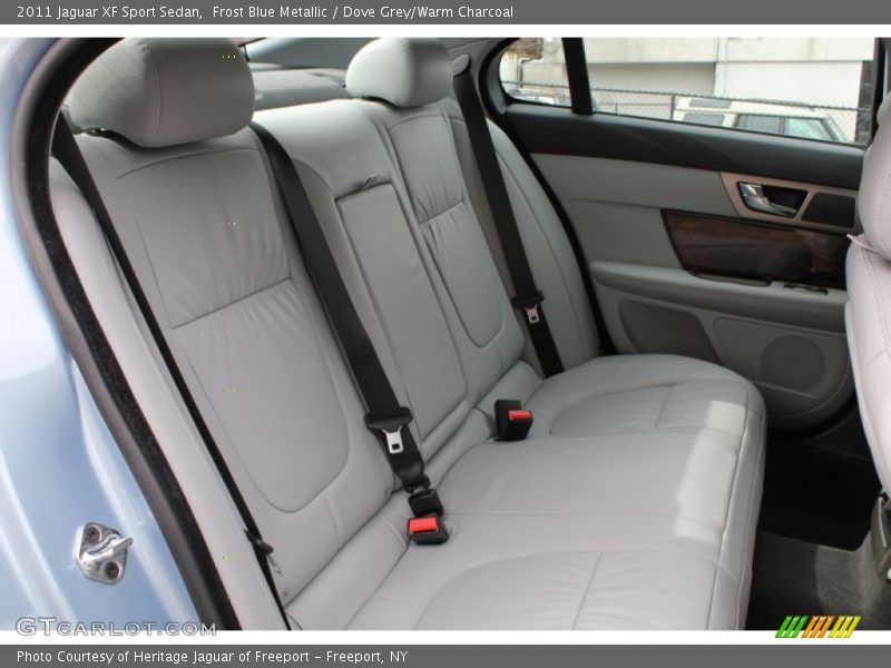 Rear Seat of 2011 XF Sport Sedan