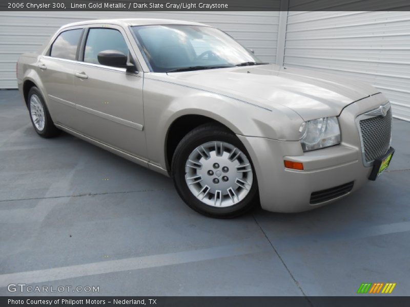 Linen Gold Metallic / Dark Slate Gray/Light Graystone 2006 Chrysler 300