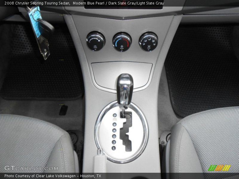 Modern Blue Pearl / Dark Slate Gray/Light Slate Gray 2008 Chrysler Sebring Touring Sedan