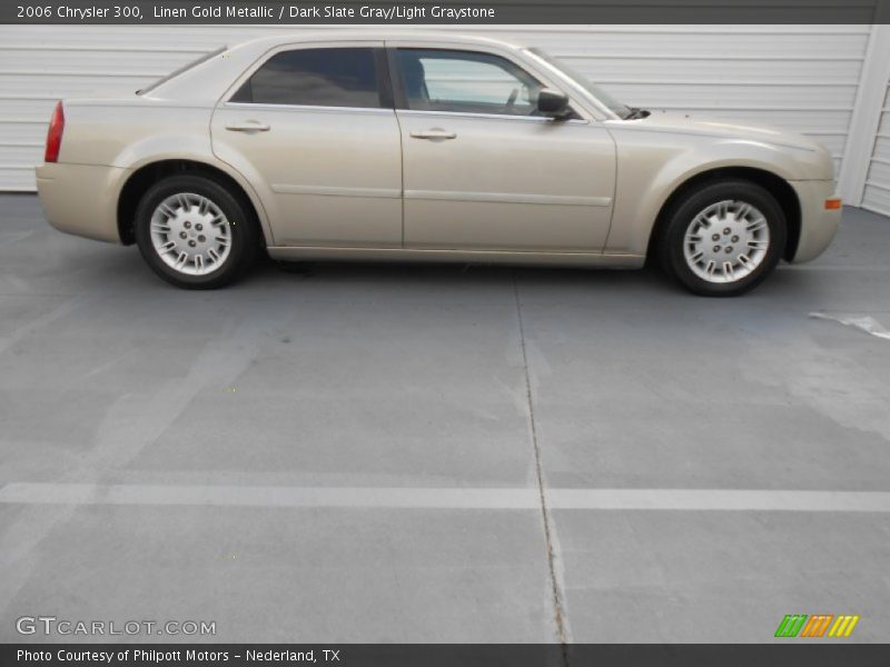 Linen Gold Metallic / Dark Slate Gray/Light Graystone 2006 Chrysler 300