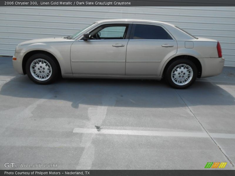 Linen Gold Metallic / Dark Slate Gray/Light Graystone 2006 Chrysler 300