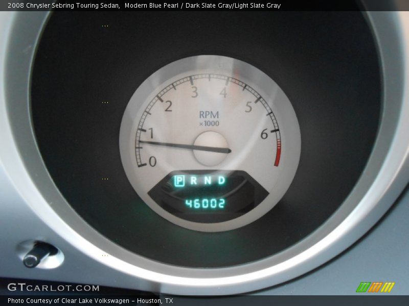Modern Blue Pearl / Dark Slate Gray/Light Slate Gray 2008 Chrysler Sebring Touring Sedan
