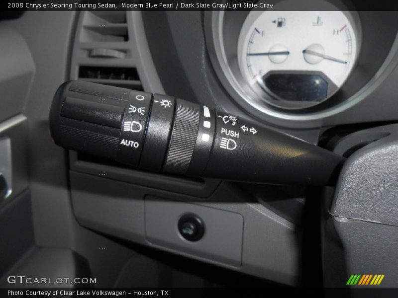 Modern Blue Pearl / Dark Slate Gray/Light Slate Gray 2008 Chrysler Sebring Touring Sedan