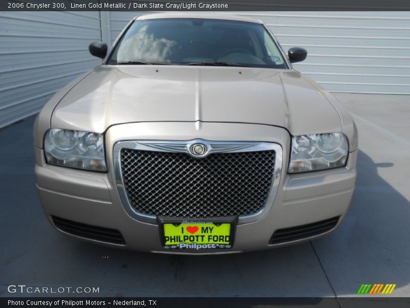 Linen Gold Metallic / Dark Slate Gray/Light Graystone 2006 Chrysler 300